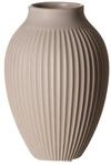 Ritzenhoff & Breker Alsta Vase, 15 cm, Tischvasen mit Rillendesign, Seidenmattes