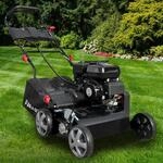 BRAST Vertikutierer Benzin 4,5kW (6,12PS) | 4-Takt Motor 212ccm | 40-45cm