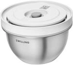 ZWILLING Fresh & Save Bowls Vakuumbeh&auml;lter, S, 12 Zentimeter, Edelstahl,
