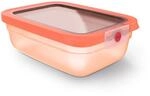 EMSA oneClick Frischhaltedose, verschlossen mit nur 1 x Klick, Lebensmittel 2 x