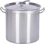 HOOZ Gastronomie Kochtopf Suppentopf - 15 bis 270 Liter Edelstahl Kocht&ouml;pfe -...