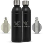 Luckymoose Infinity 2x Edelstahlflaschen Wassersprudler 0,75L &ndash; Kompatibel...