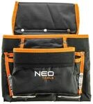 Neo Werkzeugtasche mit 8 F&auml;chern, Metallhalterung