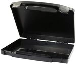 WETEC Kunststoffkoffer, ESD, Abmessung Innen L x B x H 240 x 170 x 42 mm K 2001...
