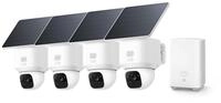eufy eufyCam Kamera E30, 4er-Pack Solar, Kamera &Uuml;berwachung Aussen, 360&deg;...