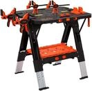 Pony 2 in 1 Werkbank klappbar bis 454kg belastbar, klappbare S&auml;gebock mit