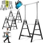 MASKO&reg; Teleskop-Arbeitsbock Untergestell 2-er Set | Klappbock max....