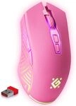 Defender&reg; Pandora Kabellose Gaming Maus - Ger&auml;uschlose Klicks - 5...