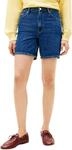 Tommy Hilfiger Women's DNM EMI Straight Short Rw WW0WW48598, Denim, 28W/Nil