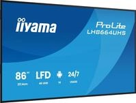 iiyama Prolite LH8664UHS-B3AG 217.4cm 85.6" Digital Signage Display IPS LED...