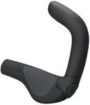 Ergon GP5 EVO Fahrradgriffe mit eingebauten Lenkerenden, Schwarz, Gr&ouml;&szlig;e S