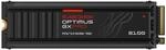 SANDISK Optimus GX PRO 8100 PCIe Gen 5 NVMe SSD mit K&uuml;hlk&ouml;rper 2 TB (sequenzielle