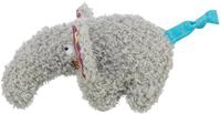 Trixie Elefant-Pl&uuml;schtier f&uuml;r Katzen 15 cm, weiches Katzenspielzeug zum gemeinsamen