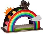 CanadianCat Company | Design-Kratzm&ouml;bel Rainbow - bunt | Kletter-Bogen mit