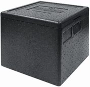 Pizzabox m. Deckel, Isolierbox 410x410x395mm, Thermobox, Transportbox, Top-Box