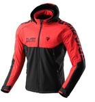 REBELHORN Slash Motorradjacke Herren | Textil | Softshell mit Abnehmbarer Kapuze 