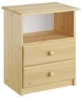 Erst-Holz 90.20-K3 Nachttisch f&uuml;r h&ouml;here Betten/Seniorenbetten