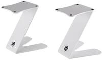K&M 26773 Monitor Tischstativ Z-Stand Reinwei&szlig;, Stahl &ndash; Ablage-Set mit...