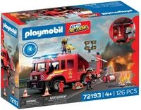 PLAYMOBIL | City Action | Feuerwehr‑R&uuml;stfahrzeug | Einsatzfahrzeug mit Licht &