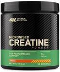 Optimum Nutrition Mikronisiertes Kreatin Pulver, Geschmack Orange, 247.5g, 55