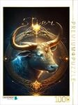 CALVENDO Puzzle Stier 21. April - 21. Mai | 1000 Teile Lege-Gr&ouml;&szlig;e 48 x 64 cm
