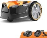 Lawnmaster OcuMow&reg; M&auml;hroboter kabellos 80 ㎡ Rasenm&auml;her Roboter mit 2Ah Akku
