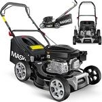 MASKO&reg; Benzin Rasenm&auml;her 3in1 | 42 cm Schnittbreite | 7- fache