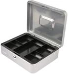 HMF Geldkassette abschlie&szlig;bar, Kasse mit M&uuml;nzeinsatz, 5 M&uuml;nzf&auml;cher | 30 x...