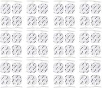 48 TENS-EMS Elektroden 4x4 cm - Wiederverwendbare Klebe-Elektroden-Pads f&uuml;r