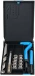 KS Tools 150.6100 Nirostahl Gewinde-Reparatur-Satz M12x1x17mm, 14-tlg.