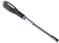 Bahco 7 mm Flexibel Sechskant Steckschl&uuml;ssel-Schraubendreher, L&auml;nge 272 mm/Klinge