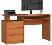 AKORD PC-Schreibtisch CLP 135 mit Tastaturablage | Office Desk | Computertisch 