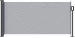 vidaXL Ausziehbares Seitenmarkise 300 x 100 cm Polyester Rechteckig
