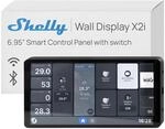 Shelly Wall Display X2i Schwarz - 6.9" WLAN-Smart-Home-Bedienfeld, Integriertes