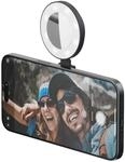 ShiftCam SnapPocket Light &ndash; LED-Selfie-Ringlicht mit vier...
