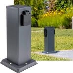 ChiliTec Steckdosens&auml;ule 2-Fach Gartensteckdose 27cm TRIX IP44
