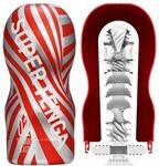 TENGA SUPER CUP Tornado Blast Disposable Male Masturbator &ndash; Spiral Tightening
