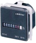 M&uuml;ller BW4018 230V 60Hz Betriebsstundenz&auml;hler 20452