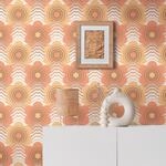 A.S. Cr&eacute;ation Retro-Tapete 70er Jahre 0,53 x 8,5 m - Tapete Vintage mit Blumenmuster