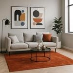 Pergamon Kunstfaser Teppich Wohnzimmer Luxus Super Soft Fellteppich Pearl...