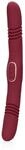 Loveline Vibrator Double Side Thrusting Vibrator Merlot Grape