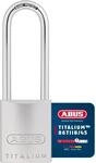 ABUS Titalium-Vorhangschloss 86TIIB/45HB80, Hochb&uuml;gel ohne Zylinder, 04392