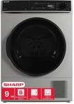 Sharp KD-PRO9S7GSB-DE W&auml;schetrockner, 9kg, B, WiFi, 15 Trockenprogramme inkl.