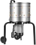 VEVOR Gefl&uuml;gelrupfmaschine, 400-mm-Trommel, 500 W, 230 U/min, elektrische