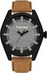 Timberland Herren Analog Quarz Uhr mit Leder-Kalbsleder Armband TBL16005JYB.13
