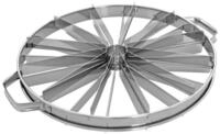 SCHNEIDER Tortenteiler, Doppelseitig, &Oslash; 330 mm Kuchenteiler Teilung 12/16...