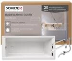 Schulte Badewanne Como 150x70 cm, inkl. Fu&szlig;gestell und Ablauf, aus hochwertigem