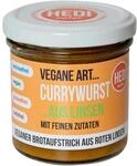 Hedi Vegane Art Currywurst aus Linsen, Bio, 140g