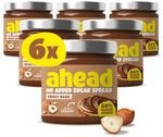 ahead CRAZY HAZEL | 6 x 200g Haselnusscreme ohne Zuckerzusatz | Super leckerer