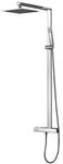 Design Duschs&auml;ule NT6705C mit Thermostat inkl. Duschschlauch und Handbrause -